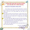 THÔNG BÁO LỊCH NGHỈ HỌC DO ẢNH HƯỞNG CỦA CƠN BÃO SỐ 11 (MATMO)